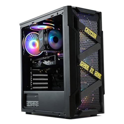 MXZ Gaming Desktop PC Computer I5 9400F,GTX1660S, B365,16GB DDR4, NVME 500G SSD, 5 RBG Fans, Windows 11 Pro Ready to use,I5 9400F GTX1660S